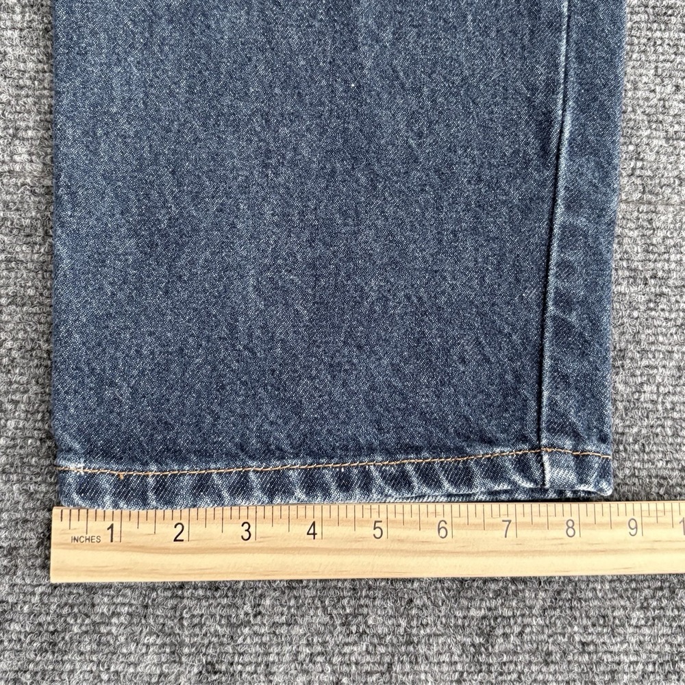 VINTAGE Levis Jeans Mens 38x32 Blue Denim Pants 550 Relaxed Red Tab Rodeo Y2K - Picture 12 of 13